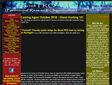 Tablet Screenshot of ghostpro.org